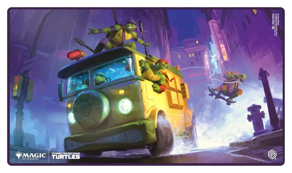 Ultimate Guard Play-Mat 2 mm (61 x 35 cm) Magic: The Gathering | Teenage Mutant Ninja Turtles - Turtle Van